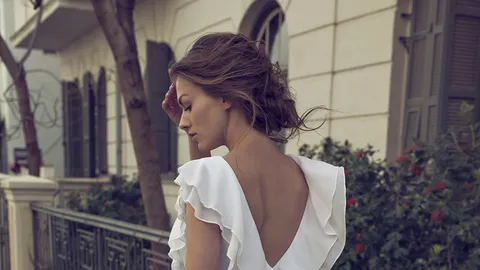 תסרוקת כלה מרושלת - קטלוג שמלות כלה