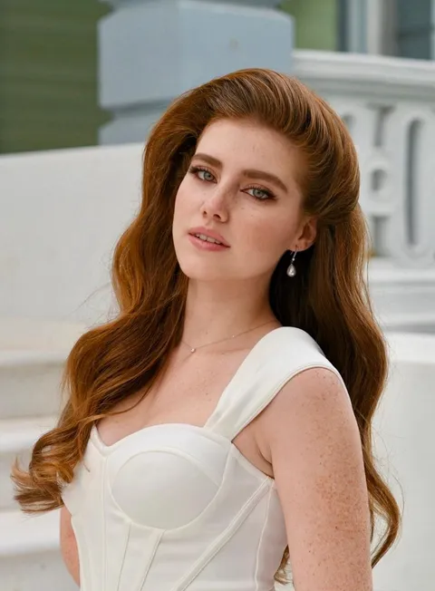 תסרוקת כלה גלים הוליוודיים בשיער ג׳ינג׳י - שרון פור